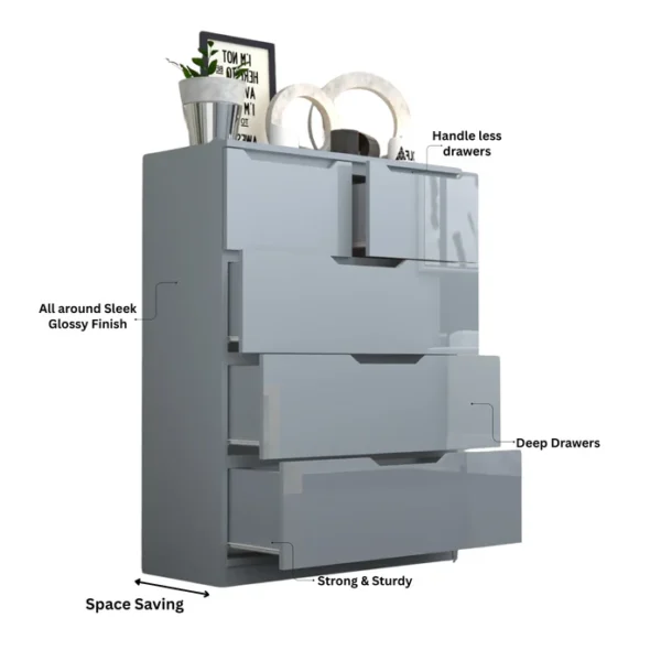 Sofia 5 Drawers Chest