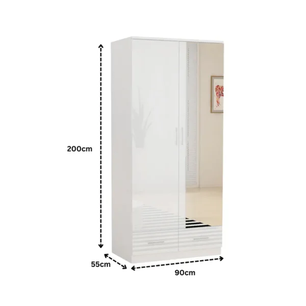 Verona 3 Doors Wardrobe