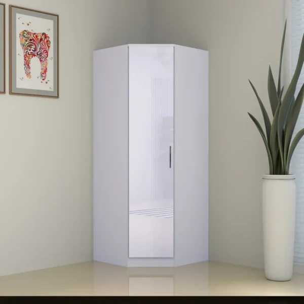 Verona 1 Door Corner Wardrobe