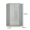 Verona Corner 2 Door Wardrobe
