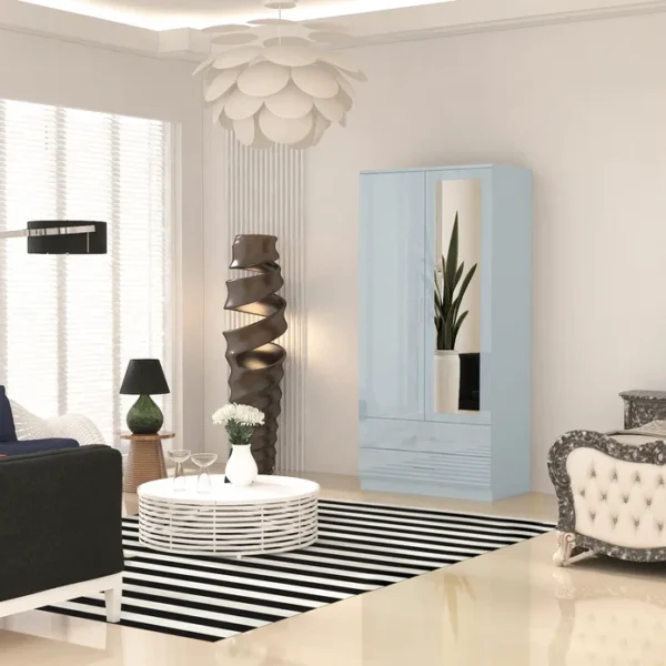 Verona Glossy Wardrobe